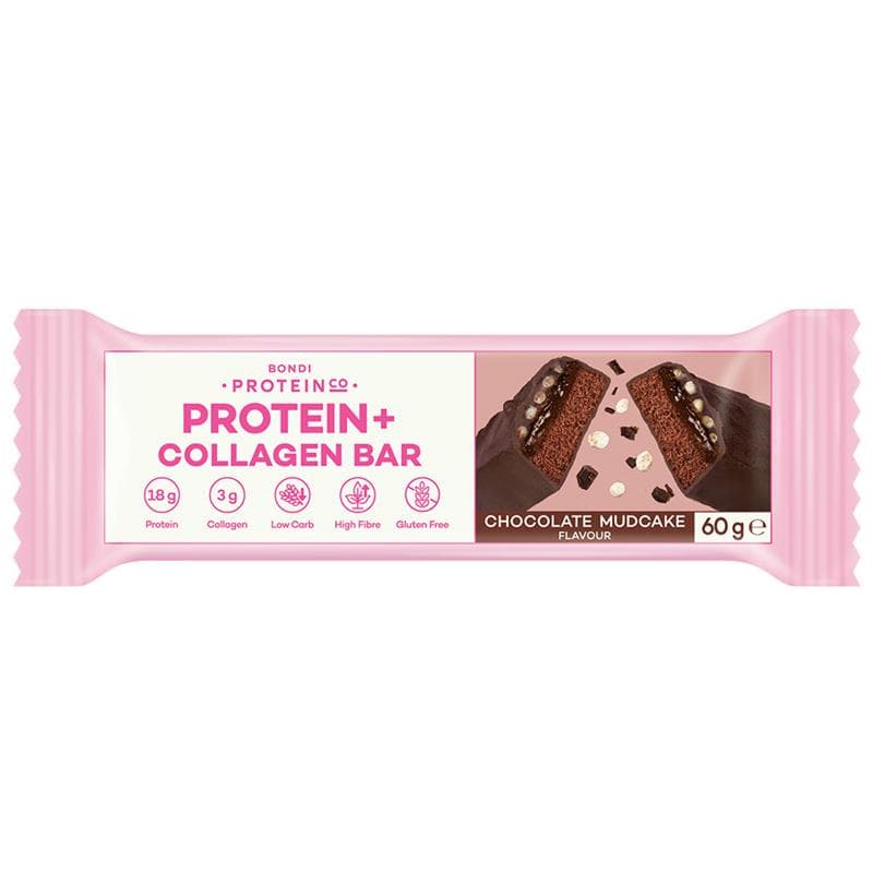 Bondi Protein Co Collagen Protein Bar Mud Cake