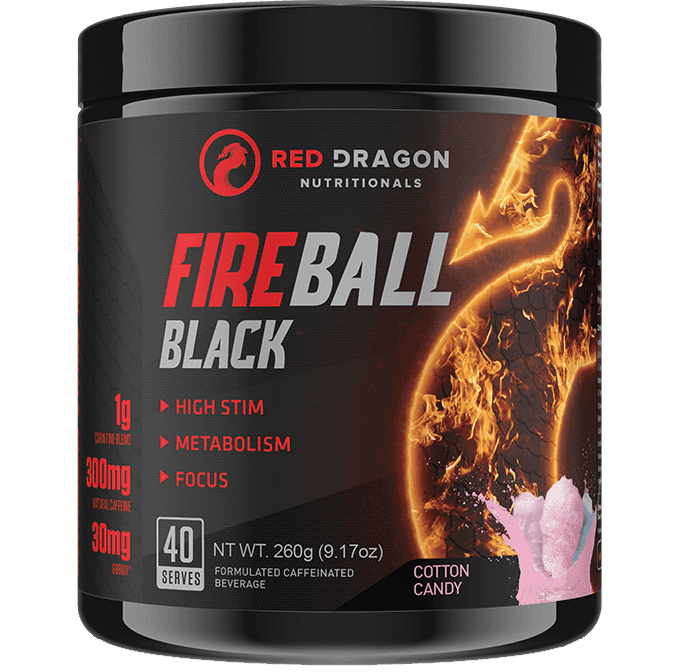 Red Dragon Fireball Black